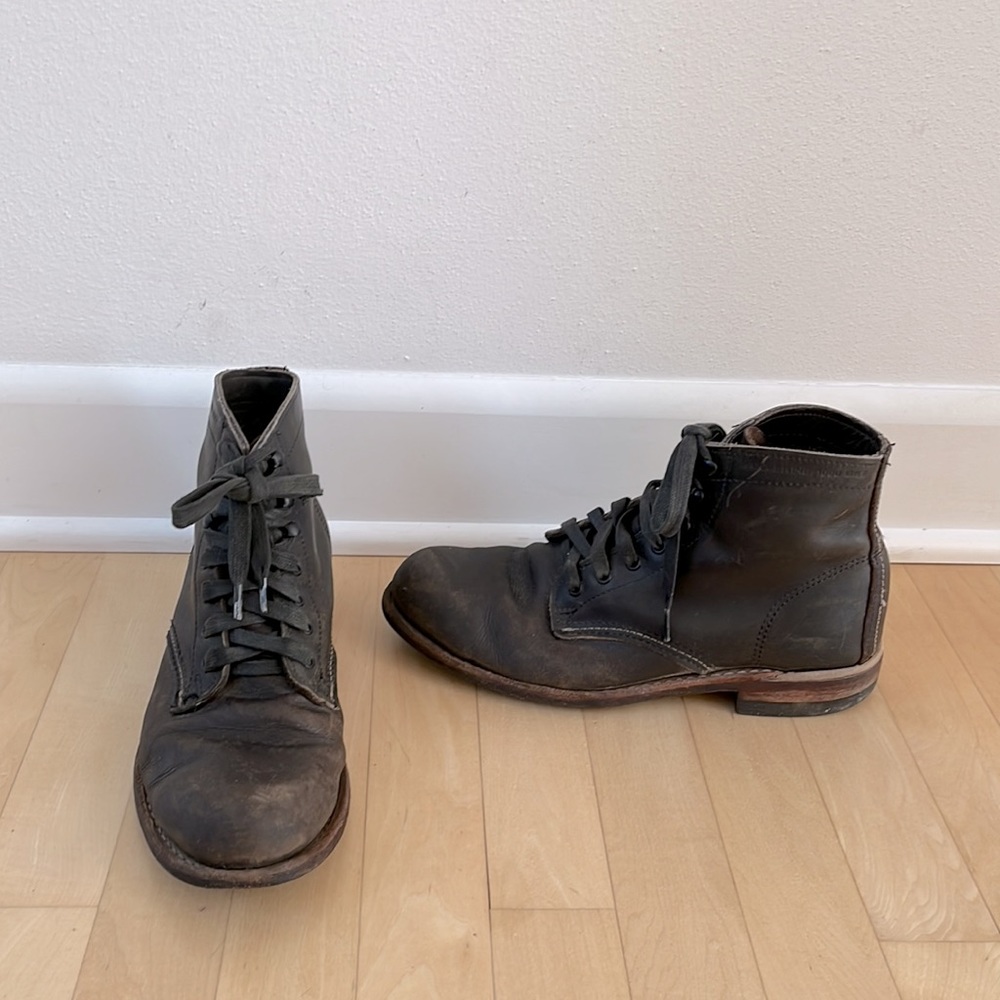 WOLVERINE ROUGH OUT 1000 MILE PLAIN-TOE ORIGINAL BOOT